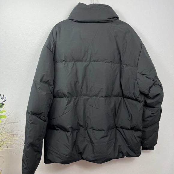 IGYWQ Mens Black Winter Down Jacket Ski Winter Warm Lightweight Packable Size XL - Picture 3 of 16